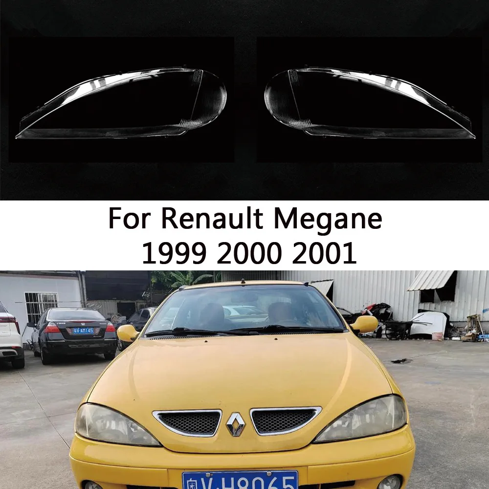 For Renault Megane 1999 2000 2001 front Car Headlight Cover Lens Shell Lampcover Lampshade Headlamp housing
For Renault Megane 1999 2000 2001 front Car Headlight Cover Lens Shell Lampcover Lampshade Headlamp housing