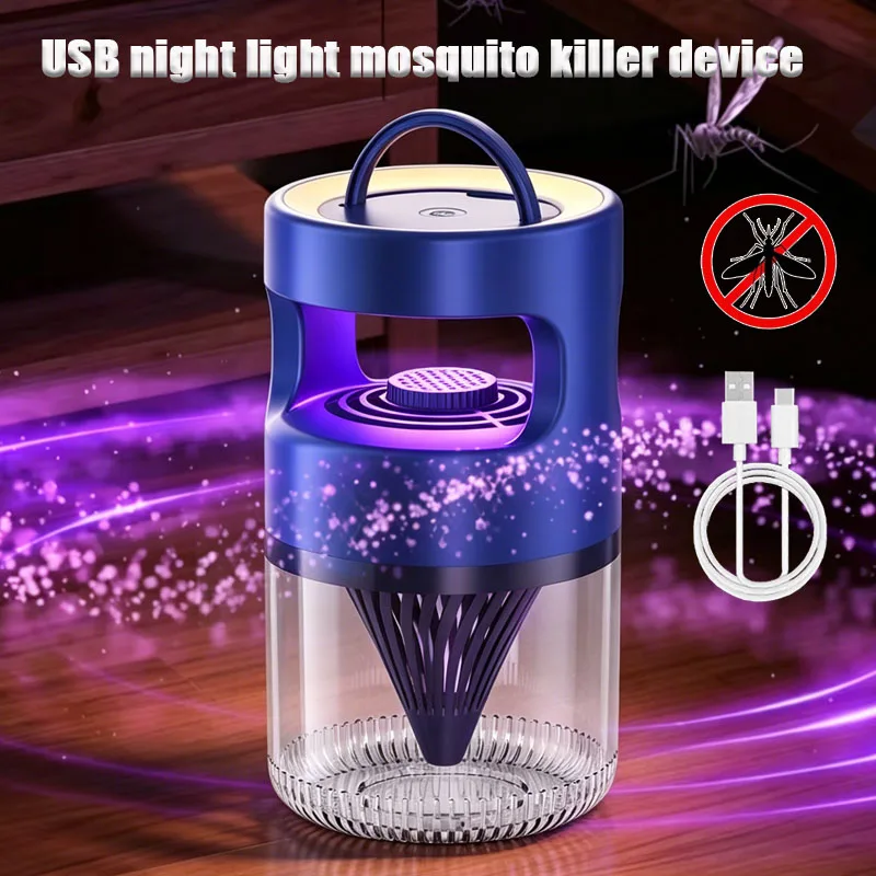 1 Set Indoor Mosquito Trap Lamp Strong Suction Quiet USB Powered Outdoor Night Light Insect Killer for Home Use
1 Set Indoor Mosquito Trap Lamp Strong Suction Quiet USB Powered Outdoor Night Light Insect Killer for Home Use
