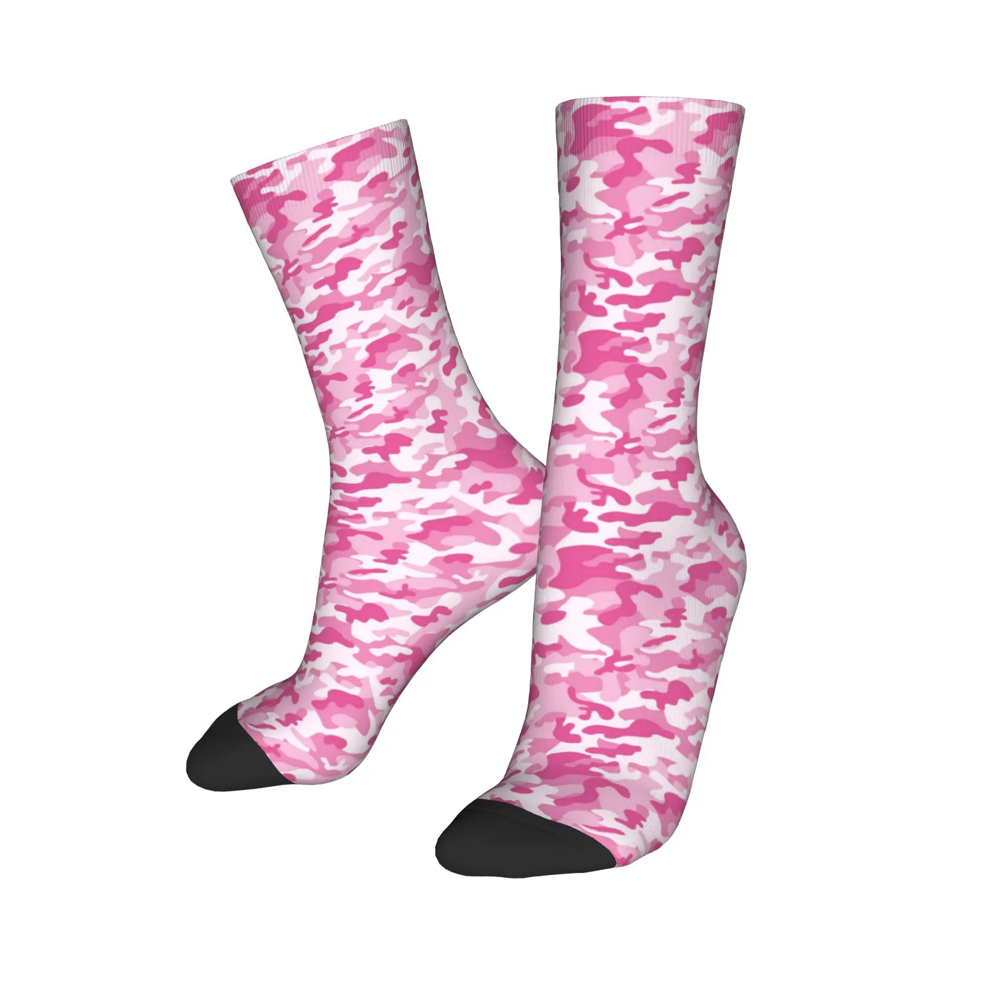 Custom Fashion Print Camouflage Army Air Force Pink Camo Socks for Women Men Stretchy Summer Autumn Winter Crew Socks
Custom Fashion Print Camouflage Army Air Force Pink Camo Socks for Women Men Stretchy Summer Autumn Winter Crew Socks