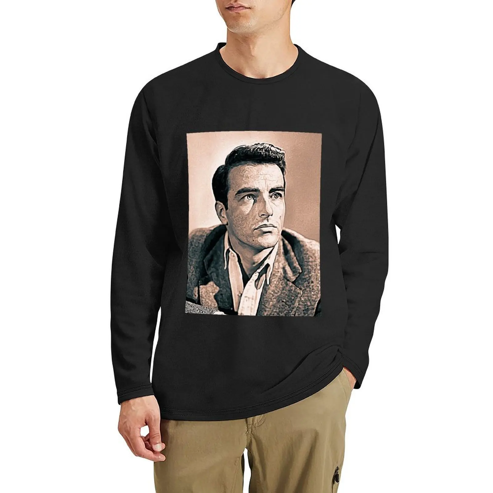 Montgomery Clift Art - vintage paint - D85 Long T-Shirt vintage t shirt tees men t shirts
Montgomery Clift Art - vintage paint - D85 Long T-Shirt vintage t shirt tees men t shirts