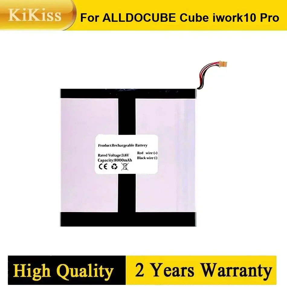Certified Quality High Capacity For ALLDOCUBE Cube iwork10 Pro iwork10 Pro(5 wires) Tablet Battery
Certified Quality High Capacity For ALLDOCUBE Cube iwork10 Pro iwork10 Pro(5 wires) Tablet Battery