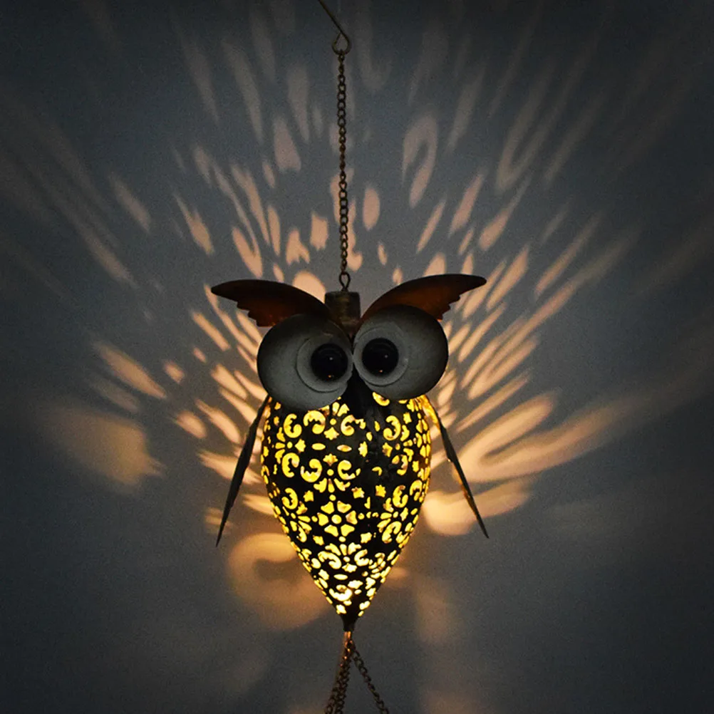 Owl Wind Chime Lamp Solar Powered Luminous Decorative Hanging Lights for Outdoor Balcony Yard Garden Glass Iron Material Pendant
Owl Wind Chime Lamp Solar Powered Luminous Decorative Hanging Lights for Outdoor Balcony Yard Garden Glass Iron Material Pendant