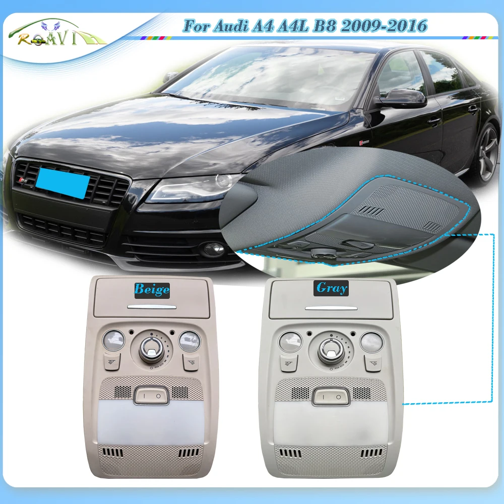 Roavia для Audi A4 A4L B8 2009-2016 купольный светильник передний серый/бежевый потолочный светильник светильник для чтения внутренняя лампа
Roavia для Audi A4 A4L B8 2009-2016 купольный светильник передний серый/бежевый потолочный светильник светильник для чтения внутренняя лампа