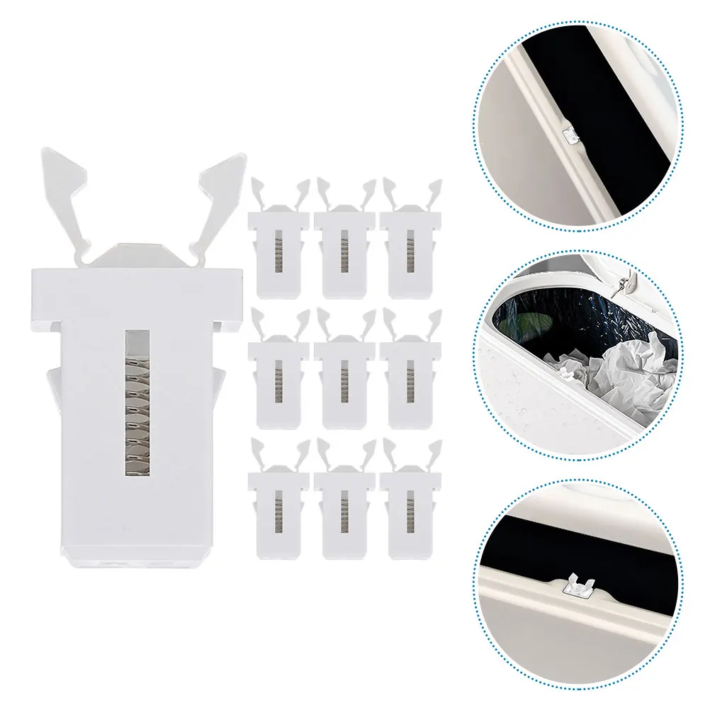 10pcs Trash Can Buckle Replacement Latch for Garbage Bucket Clip Household Waste Bin Accessories Press Buckle Repair Tools
10pcs Trash Can Buckle Replacement Latch for Garbage Bucket Clip Household Waste Bin Accessories Press Buckle Repair Tools