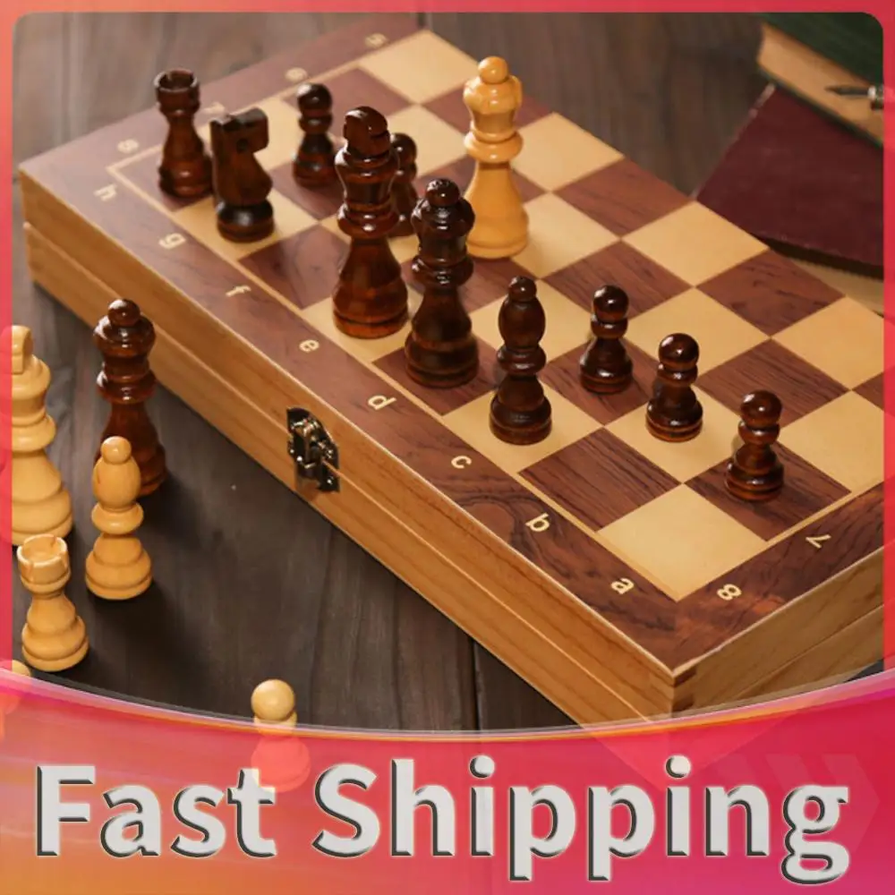 Developing Strategic Thinking Chess Wooden Set Best Gifts Foldable Chess Board No 29x29cm Large Chessboard for Kids Adults
Developing Strategic Thinking Chess Wooden Set Best Gifts Foldable Chess Board No 29x29cm Large Chessboard for Kids Adults