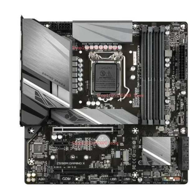 For Gigabyte Z590M GAMING X Medium Board, Suitable for Small Chassis, Supports 10th Generation and 11th Generation Processors
For Gigabyte Z590M GAMING X Medium Board, Suitable for Small Chassis, Supports 10th Generation and 11th Generation Processors