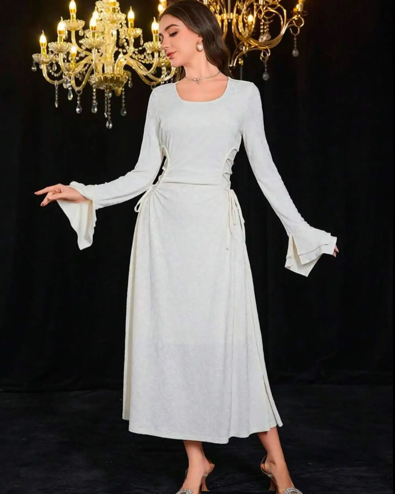 Customized High Quality Scoop Jersey Long Sleeves Evening Dresses Elegant A-Line Ankle Length Celebrity Gowns Vestido
Customized High Quality Scoop Jersey Long Sleeves Evening Dresses Elegant A-Line Ankle Length Celebrity Gowns Vestido