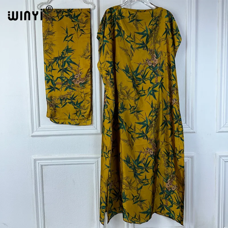 WINYI African Women boho print dress with belt abaya dubai luxury traditional outfit muslim sets woman maxi Dress evening dress
WINYI African Women boho print dress with belt abaya dubai luxury traditional outfit muslim sets woman maxi Dress evening dress