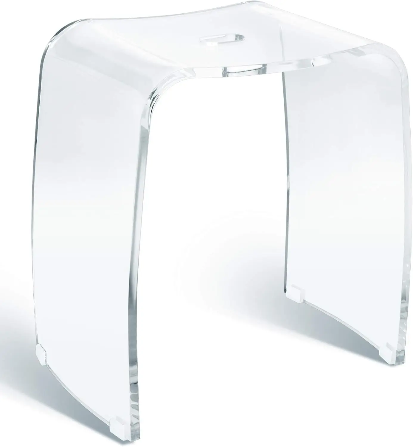 Shower Chair for Inside Showers Clear Acrylic Bathroom Stool with 400 lb Capacity Waterproof Bench for Bath tub Modern
Shower Chair for Inside Showers Clear Acrylic Bathroom Stool with 400 lb Capacity Waterproof Bench for Bath tub Modern