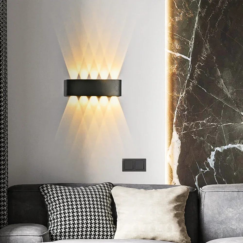 IP65 Waterproof Wall Lamp Modern LED Wall Lights for Outdoor Garden Sconce Living Room Background Decor Black Spotlight Lighting
IP65 Waterproof Wall Lamp Modern LED Wall Lights for Outdoor Garden Sconce Living Room Background Decor Black Spotlight Lighting