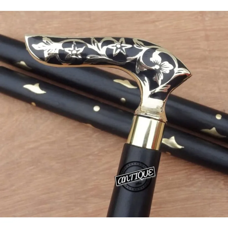 Brass Handle Telescope Foldable Wooden Walking Stick Cane Ideal Vintage Gift Men Women Father/Mother
Brass Handle Telescope Foldable Wooden Walking Stick Cane Ideal Vintage Gift Men Women Father/Mother