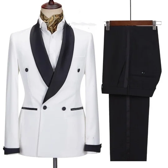 2025 ANNIEBRITNEY white 2 Piece Slim Men Formal Suit Tailor Made Groom Wedding Tuxedo 2 Piece Prom Wedding Business Men Suit Set
2025 ANNIEBRITNEY white 2 Piece Slim Men Formal Suit Tailor Made Groom Wedding Tuxedo 2 Piece Prom Wedding Business Men Suit Set