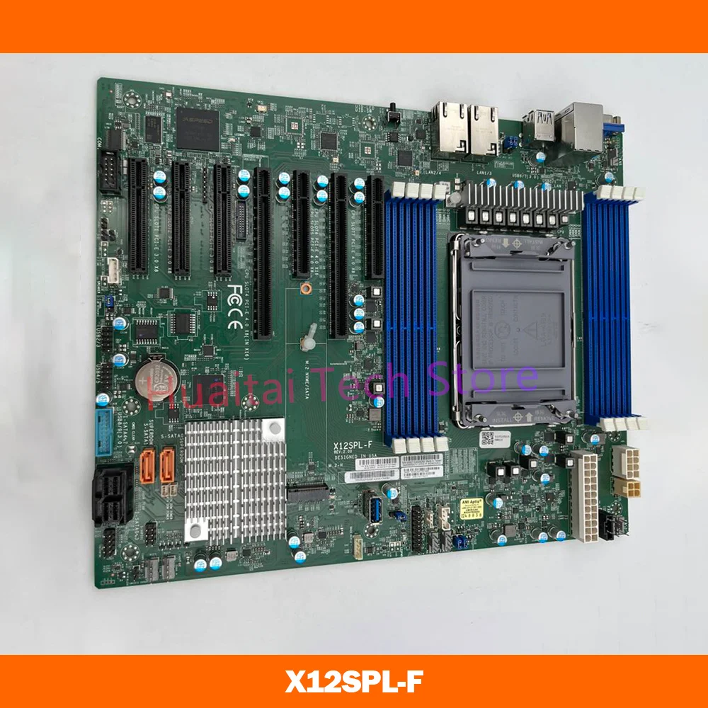 X12SPL-F ATX LGA-4189 DDR4-3200MHz C621A 10XSATA 3 For Supermicro Server Motherboard
X12SPL-F ATX LGA-4189 DDR4-3200MHz C621A 10XSATA 3 For Supermicro Server Motherboard