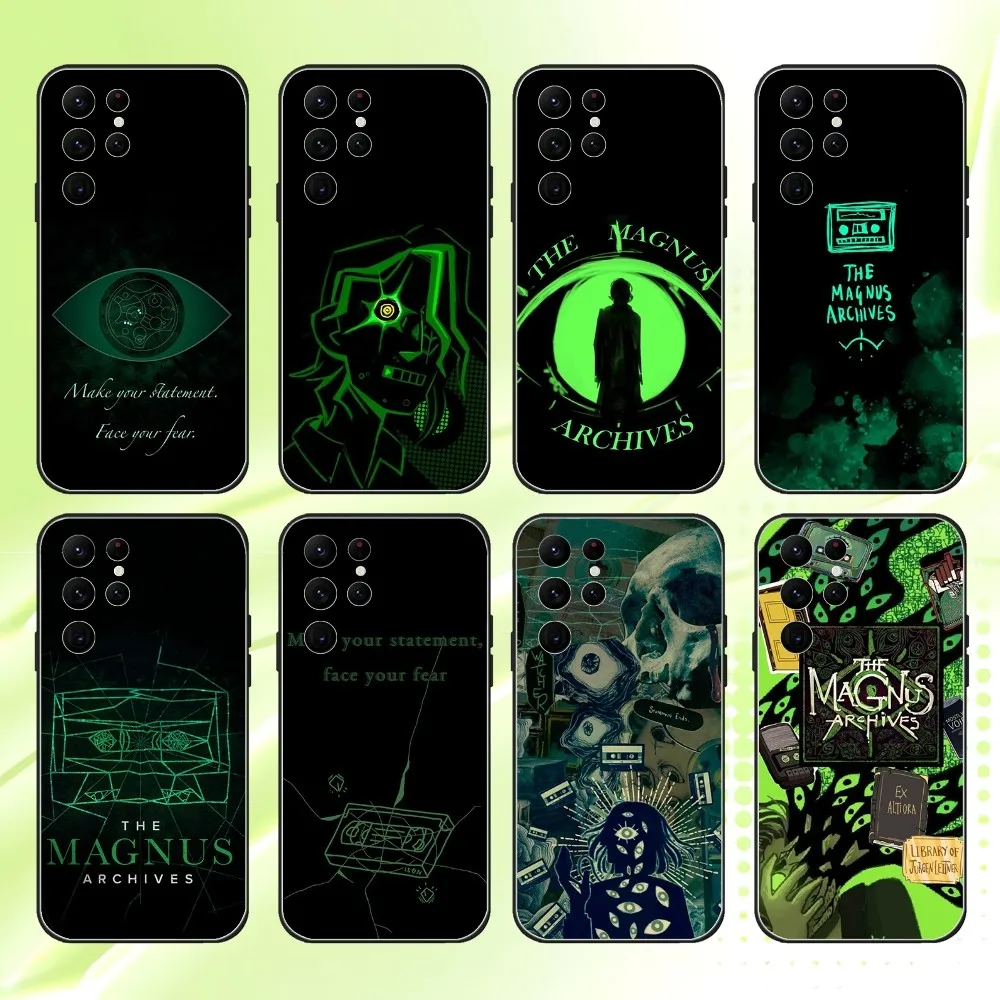 The Magnus Archives Phone Case For Samsung S 25,24,23,22,30,21,10,9,Ultra,Plus,Lite,FE,4,5G Black Soft Case
The Magnus Archives Phone Case For Samsung S 25,24,23,22,30,21,10,9,Ultra,Plus,Lite,FE,4,5G Black Soft Case