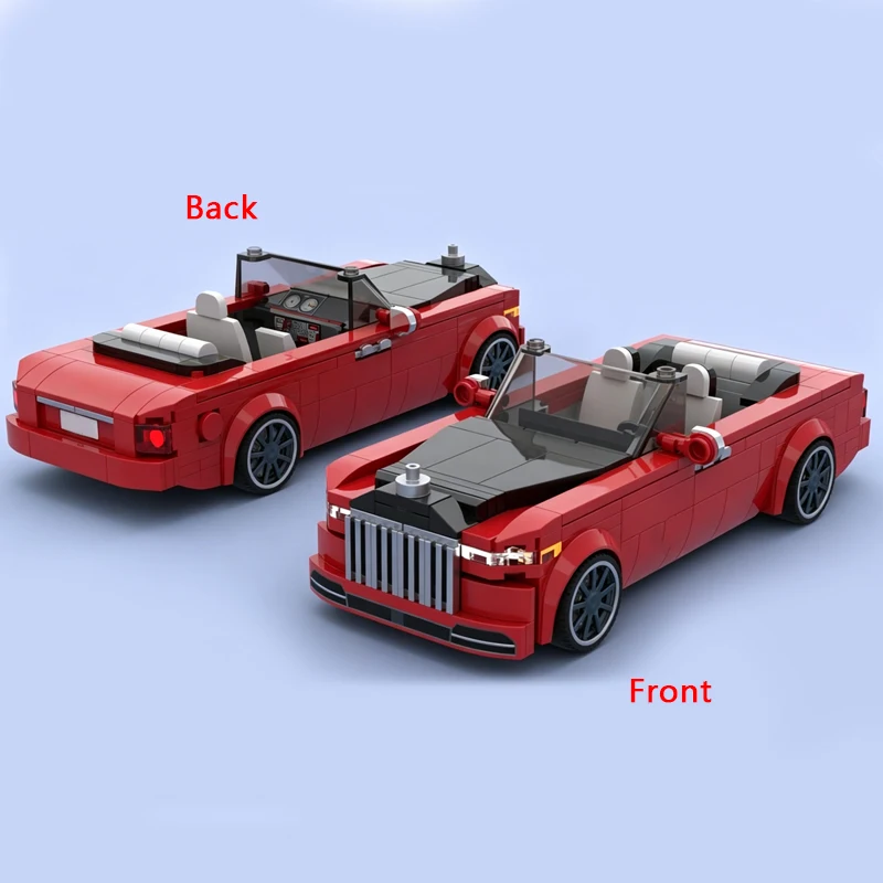 Speed Racing Car Model MOC Building Bricks Luxury Convertible Car Modular Technology Children Holiday Gifts Assemble Toys Suit
Speed Racing Car Model MOC Building Bricks Luxury Convertible Car Modular Technology Children Holiday Gifts Assemble Toys Suit