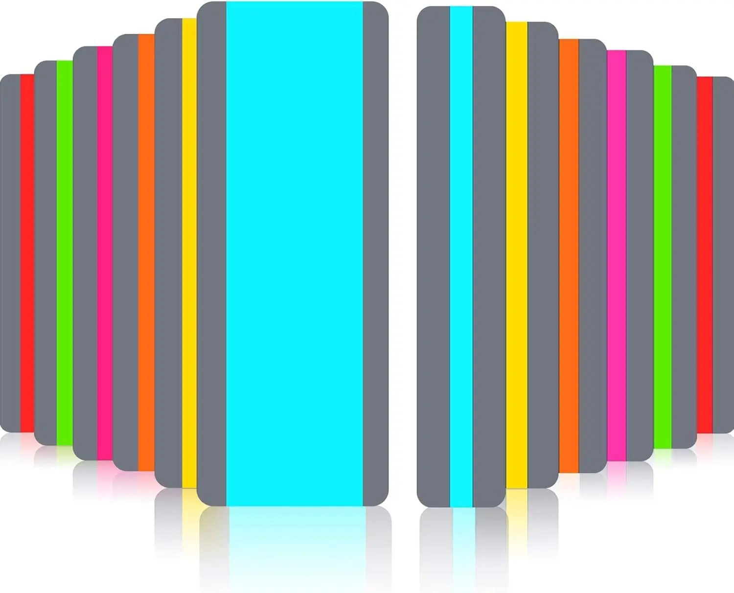 12 Pack Guided Reading Strips, 2 Sizes Colored Overlay Bookmarks for Kids & Teachers
12 Pack Guided Reading Strips, 2 Sizes Colored Overlay Bookmarks for Kids & Teachers