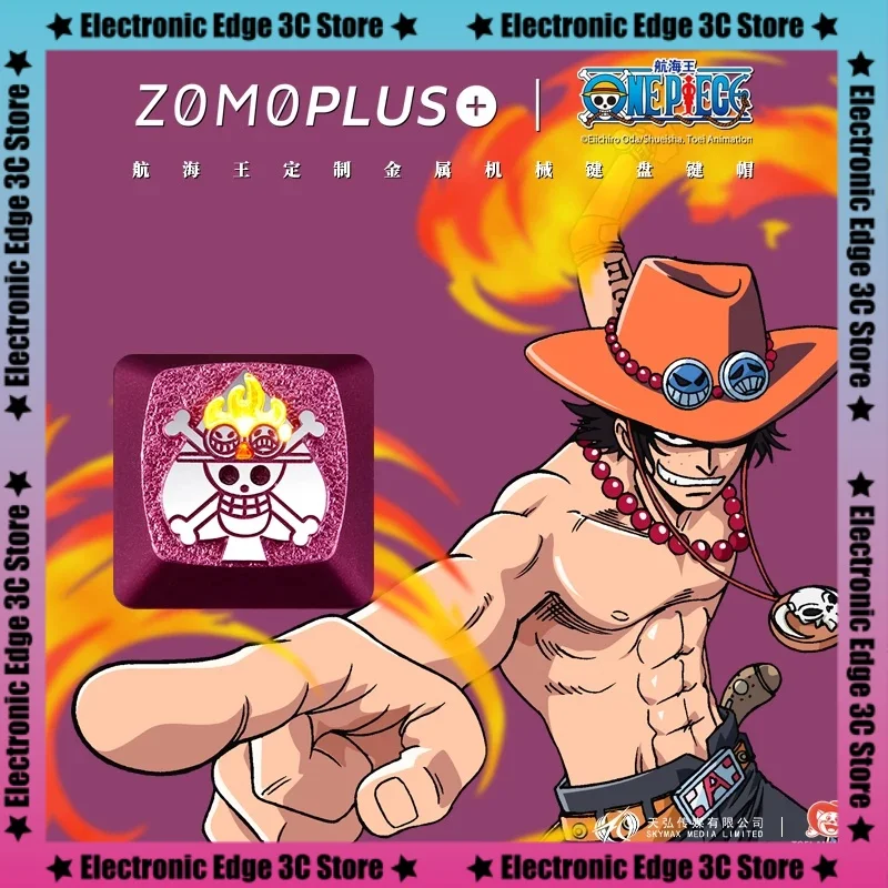 Оригинальные механические колпачки для клавиатуры Zomoplus One Piece Ace jinbei черная борода
Оригинальные механические колпачки для клавиатуры Zomoplus One Piece Ace jinbei черная борода