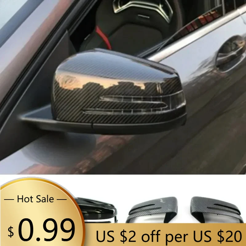 Steering Covers 2pcs Replacement Carbon Fiber Pattern Rearview side Mirror cover caps For Mercedes Benz W176 W246 W204 W212 W2
Steering Covers 2pcs Replacement Carbon Fiber Pattern Rearview side Mirror cover caps For Mercedes Benz W176 W246 W204 W212 W2