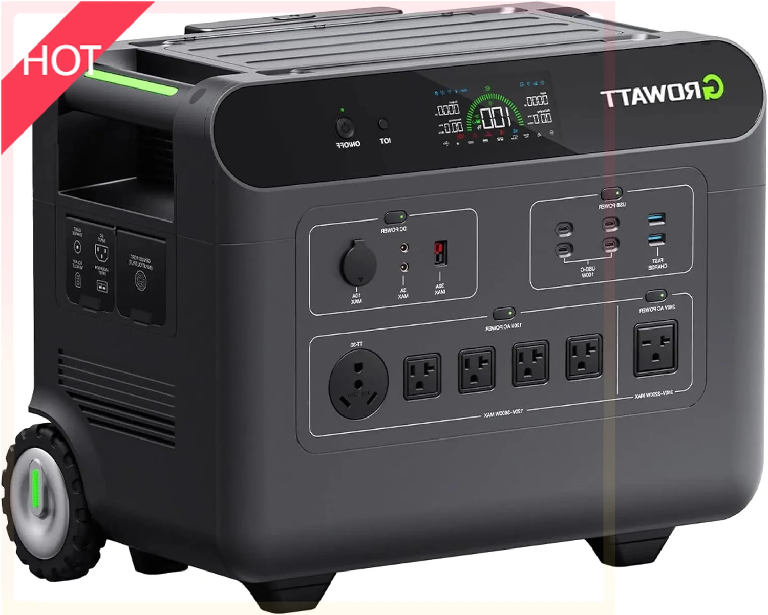 RRV Station,HELIOS 3600W Electric Generator,3686Wh LiFePO4 Battery,Home Use,Emergency,Outdoor VQ
RRV Station,HELIOS 3600W Electric Generator,3686Wh LiFePO4 Battery,Home Use,Emergency,Outdoor VQ