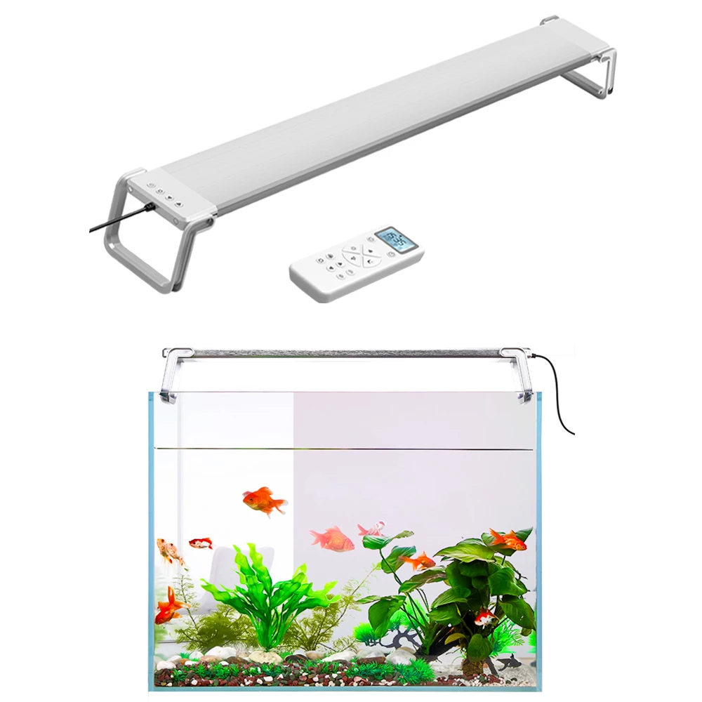 Remote Control Aquarium LED Fish Tank Light Full Spectrum 35W 60CM WRGB Marine Coral Reef LED Aquarium Light
Remote Control Aquarium LED Fish Tank Light Full Spectrum 35W 60CM WRGB Marine Coral Reef LED Aquarium Light