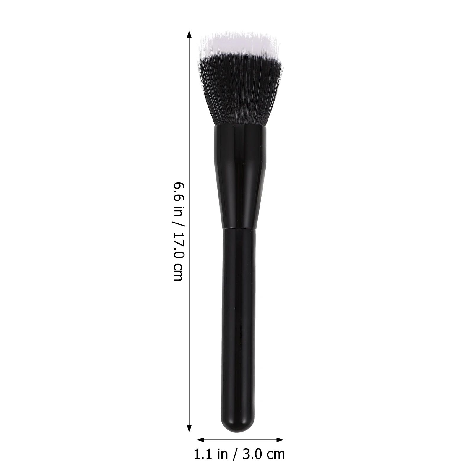 2Pcs Flat-Head Blush Brush Double-Layer Fiber Artificial Fiber Stippling Makeup Brushes Natural Soft Portable Black Blush Brush
2Pcs Flat-Head Blush Brush Double-Layer Fiber Artificial Fiber Stippling Makeup Brushes Natural Soft Portable Black Blush Brush