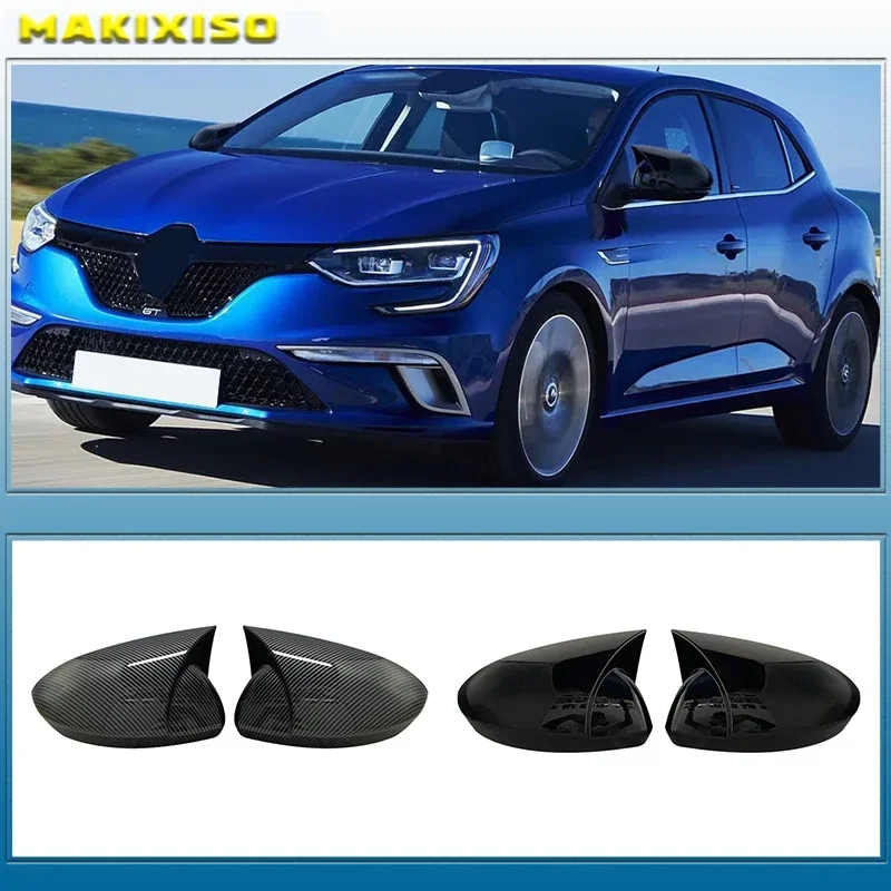 For Megane 4 IV Renault 2016-2021 bat shaped rearview mirror cover car accessories car sports RS side
For Megane 4 IV Renault 2016-2021 bat shaped rearview mirror cover car accessories car sports RS side