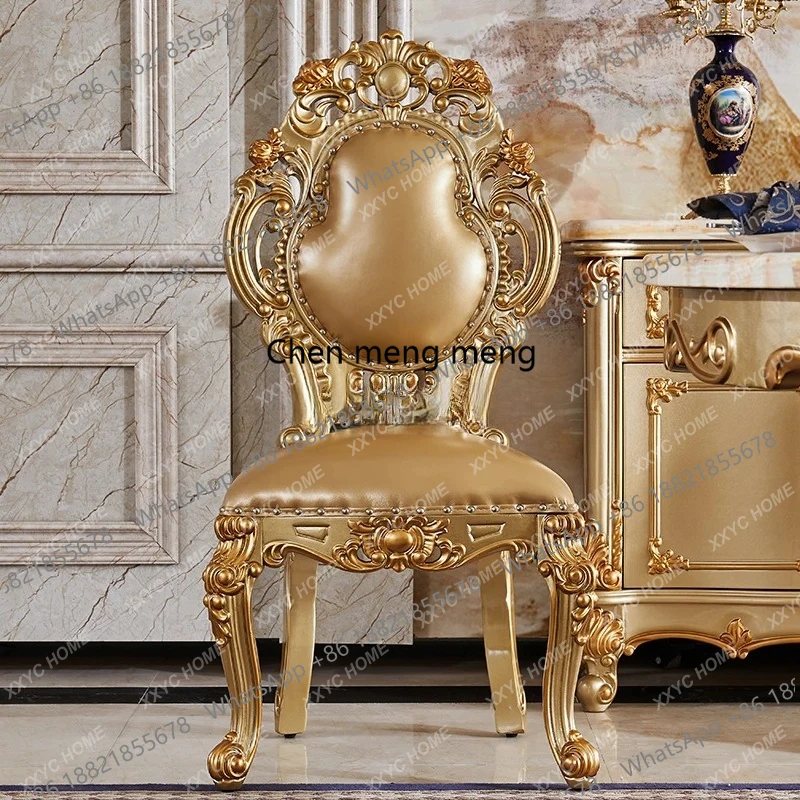 AAEuropean Leather Dining Chair Full Oak Living Room Carved Chair Solid Wood Adult Book Chair
AAEuropean Leather Dining Chair Full Oak Living Room Carved Chair Solid Wood Adult Book Chair