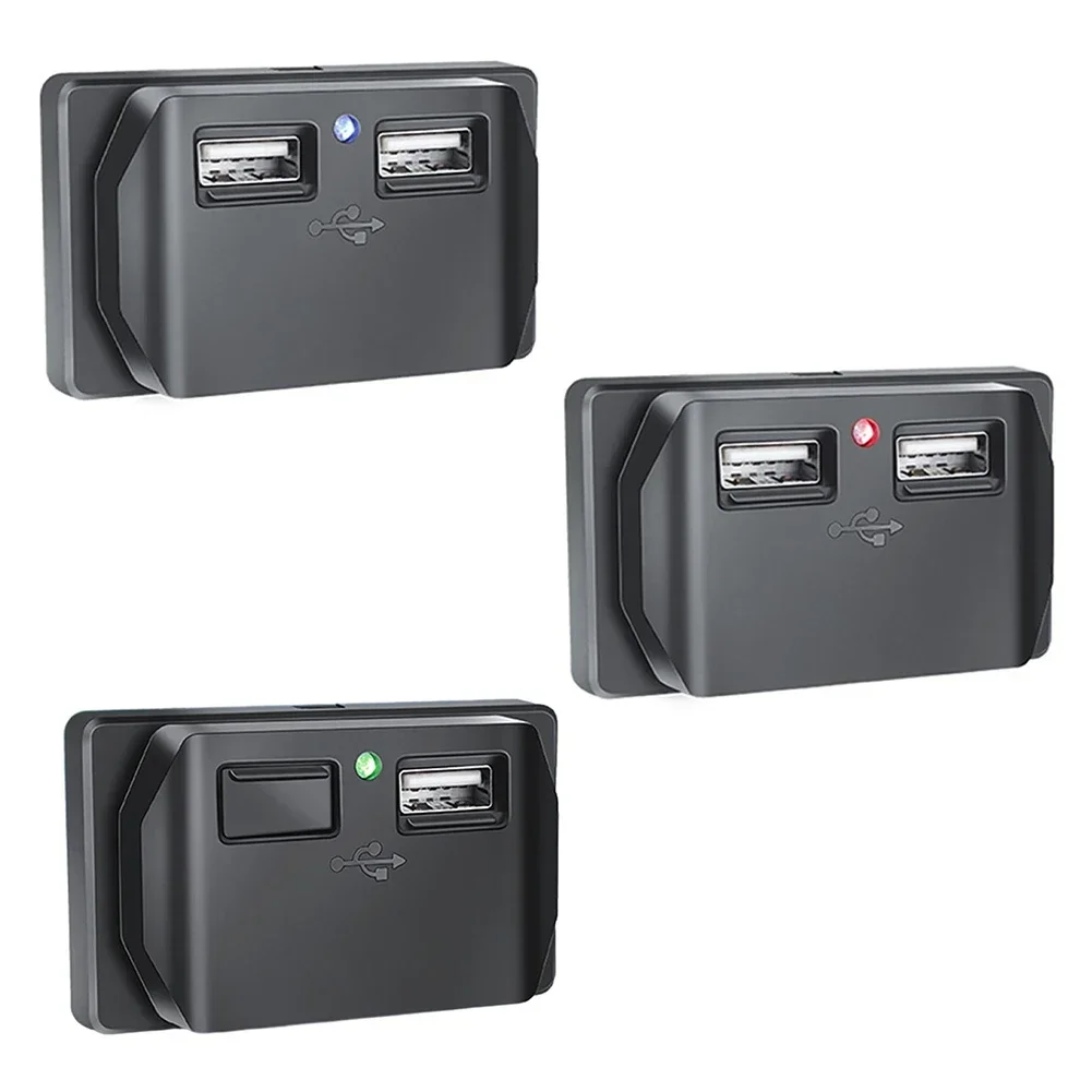 Dual USB Outlet Socket Car Charger 3.1A Panel Flush Mount With LED Light USB Power Panel RV Camper Caravan Accessories
Dual USB Outlet Socket Car Charger 3.1A Panel Flush Mount With LED Light USB Power Panel RV Camper Caravan Accessories