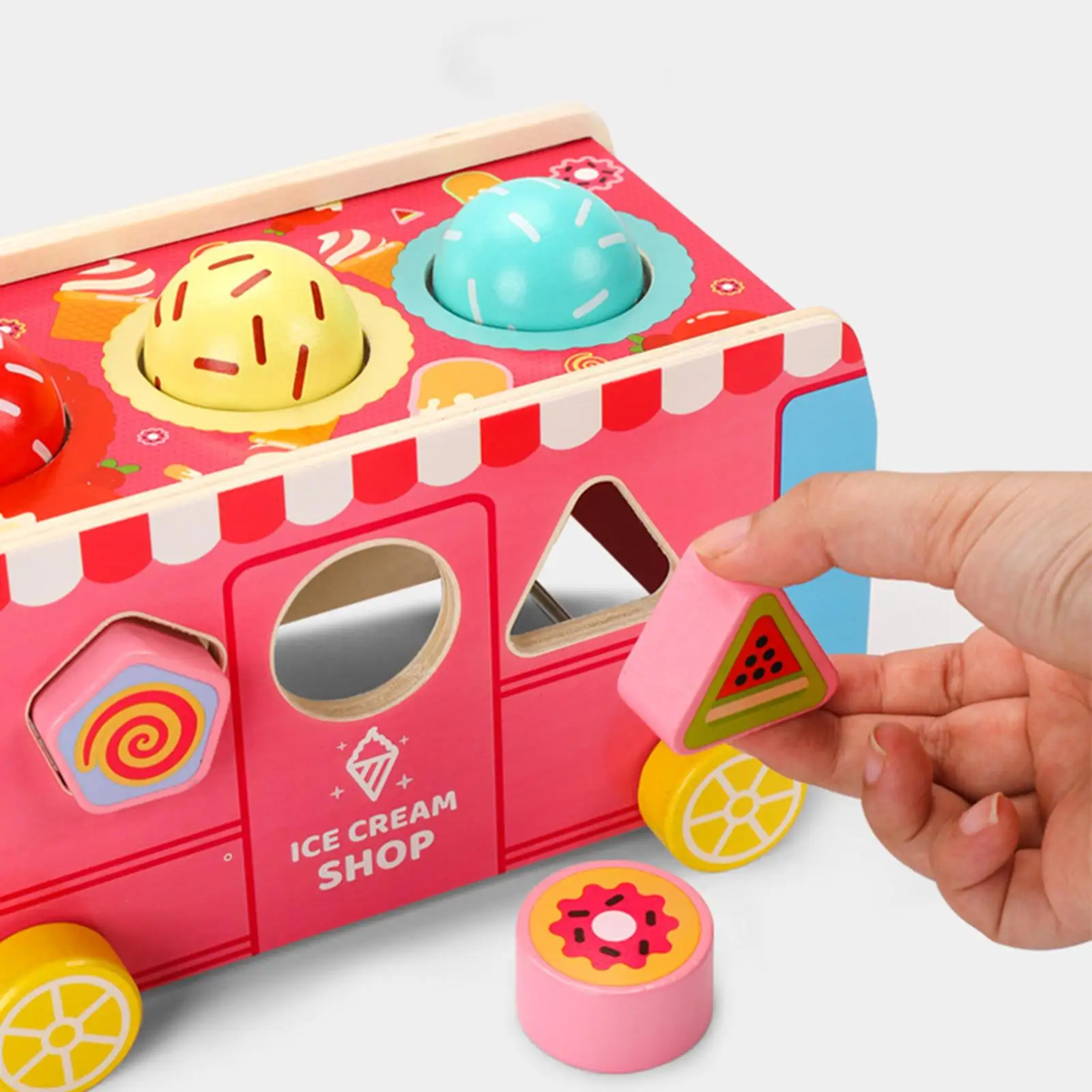 Shape Sorting and Matching Games, Color Shape Blocks Sorting Multifunctional Ice Cream Cart Fising Games,
Shape Sorting and Matching Games, Color Shape Blocks Sorting Multifunctional Ice Cream Cart Fising Games,