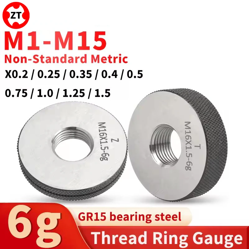 1 компл. (1*GO+1*NOGO) 6 г, точность M1-M15, метрическое стандартное кольцо с мелкими зубьями, измерительный прибор X0,2/0,25/0,35/0,4/0,5/0,75/1/1,25/1,5
1 компл. (1*GO+1*NOGO) 6 г, точность M1-M15, метрическое стандартное кольцо с мелкими зубьями, измерительный прибор X0,2/0,25/0,35/0,4/0,5/0,75/1/1,25/1,5