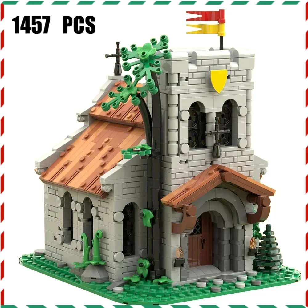 MOC Knight of Lion Church Building Blocks - Medieval Castle Small Particle Creative Educational Toy Birthday Gift for Fans
MOC Knight of Lion Church Building Blocks - Medieval Castle Small Particle Creative Educational Toy Birthday Gift for Fans