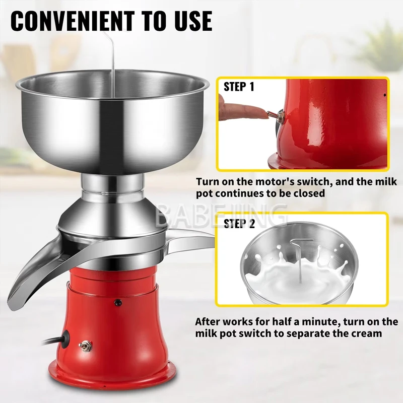 Commercial Multi-Functional Milk Skimmer Small Camel Milk Separator Tell Multi-Use Dairy Equipment for Efficient Milk Processing
Commercial Multi-Functional Milk Skimmer Small Camel Milk Separator Tell Multi-Use Dairy Equipment for Efficient Milk Processing
