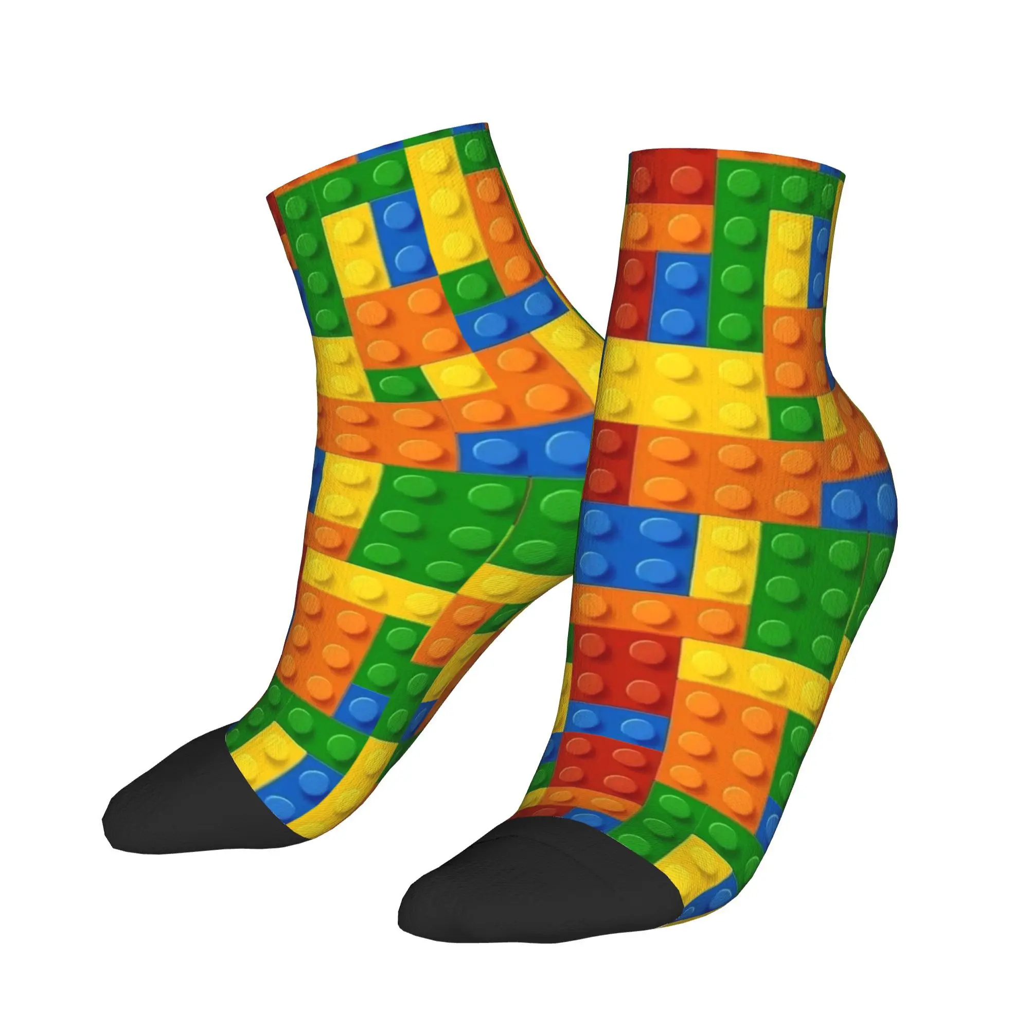 Kids Construction Toy Building Blocks Pattern Ankle Socks Male Mens Women Summer Stockings Polyester
Kids Construction Toy Building Blocks Pattern Ankle Socks Male Mens Women Summer Stockings Polyester