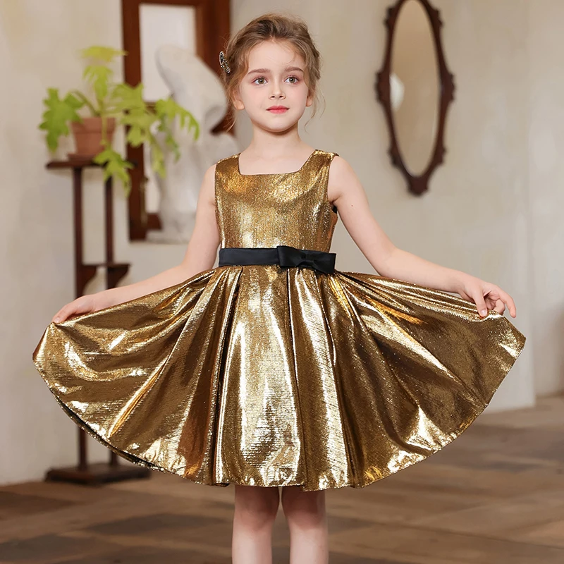 Luxury Princess Gold Color Evening Festive Dress for Girl Party Wedding Ceremony Formal Outfit Kids Carnival Flamenco Costume
Luxury Princess Gold Color Evening Festive Dress for Girl Party Wedding Ceremony Formal Outfit Kids Carnival Flamenco Costume
