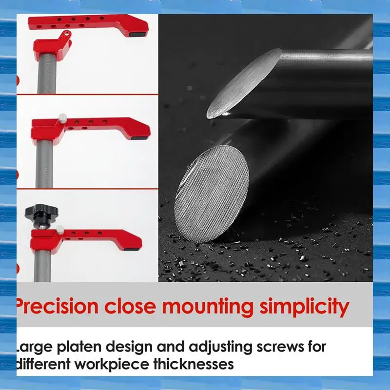 AT53 2-х шт. зажимы для собак для деревообработки, настольный зажим для быстрого позиционирования из алюминиевого сплава, регулируемый удерживающий зажим
AT53 2-х шт. зажимы для собак для деревообработки, настольный зажим для быстрого позиционирования из алюминиевого сплава, регулируемый удерживающий зажим