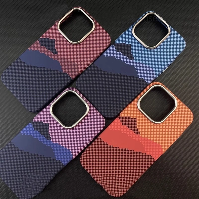 High-end Carbon Fiber Braided Texture Phone Case For iPhone 16 Pro Max 14 13 12 15 Pro Max Magnetic Shockproof Cover Cases
High-end Carbon Fiber Braided Texture Phone Case For iPhone 16 Pro Max 14 13 12 15 Pro Max Magnetic Shockproof Cover Cases