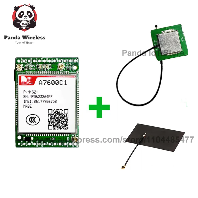 SIMcom A7600C1-MASE Core Board 4G LTE CAT4+Voice+GNSS High-Speed Connectivity for IoT Industrial Automation M2M Applications
SIMcom A7600C1-MASE Core Board 4G LTE CAT4+Voice+GNSS High-Speed Connectivity for IoT Industrial Automation M2M Applications