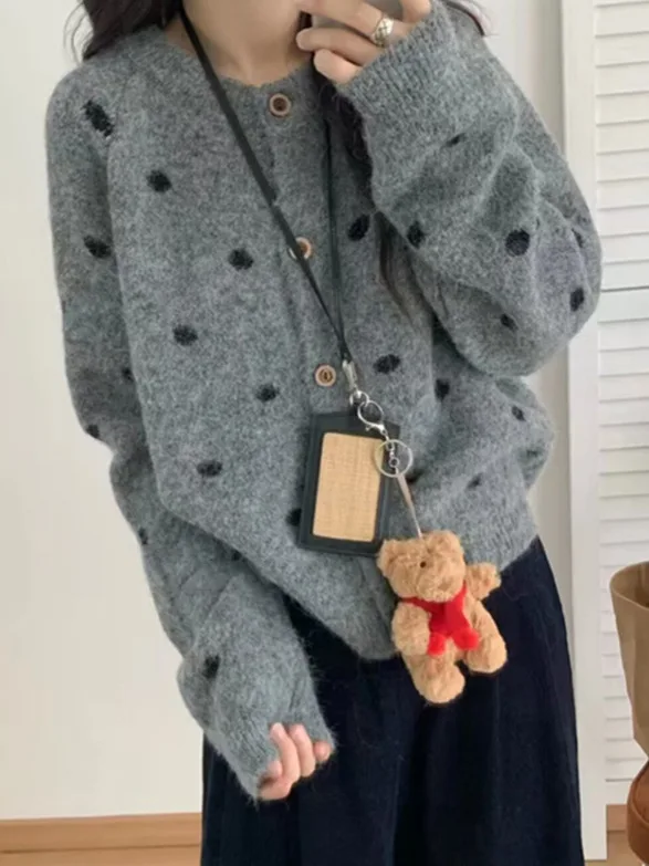 Sweaters Jumpers Cardigans Womens Grunge Polyester Cotton Fair Isle Design Loose Cut Holiday Event Festive Traditional Winter BF
Sweaters Jumpers Cardigans Womens Grunge Polyester Cotton Fair Isle Design Loose Cut Holiday Event Festive Traditional Winter BF