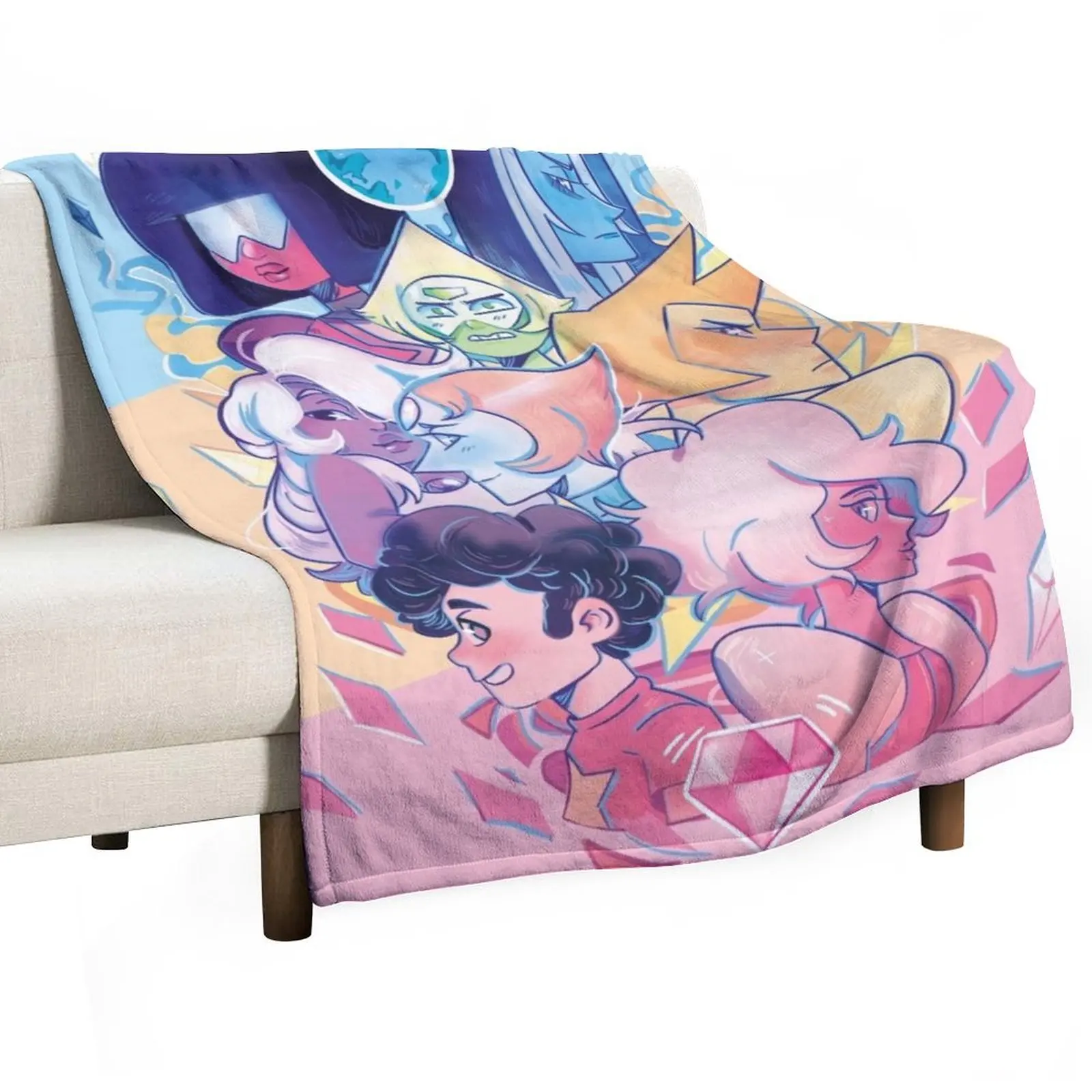 steven universe Throw Blanket Faux Fur Soft Warm Blanket for Bed
steven universe Throw Blanket Faux Fur Soft Warm Blanket for Bed