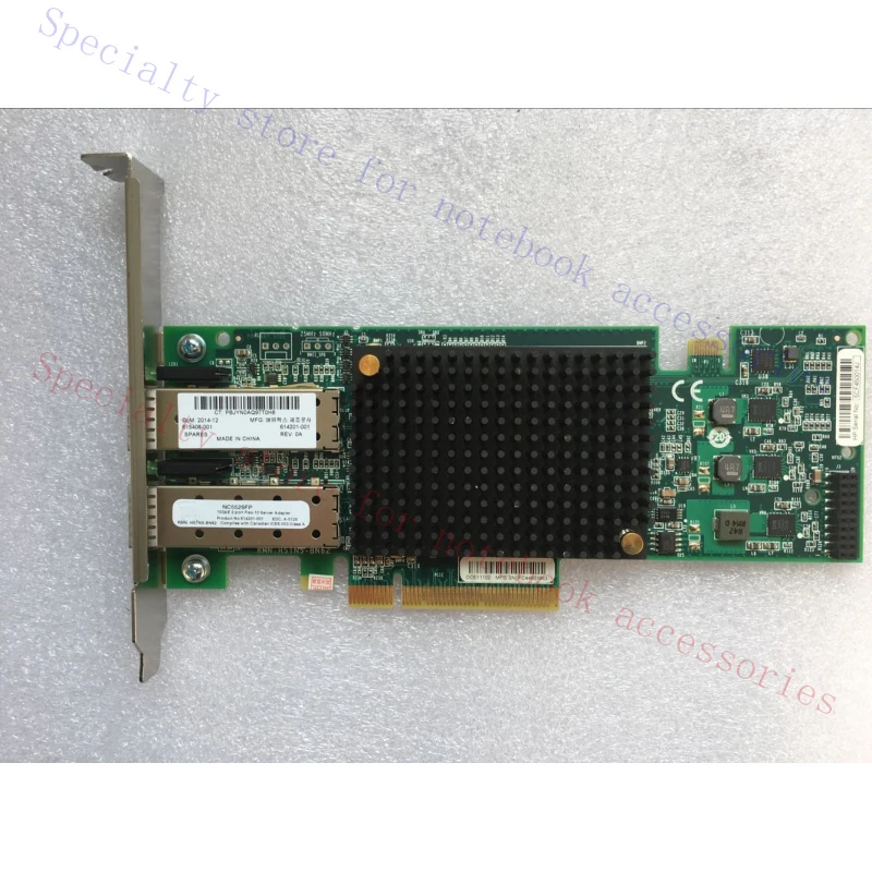 A+ for HP NC552SFP 10Gb 2-port Ethernet Server Adapter 614203-B21 614506-001 614201-001
A+ for HP NC552SFP 10Gb 2-port Ethernet Server Adapter 614203-B21 614506-001 614201-001