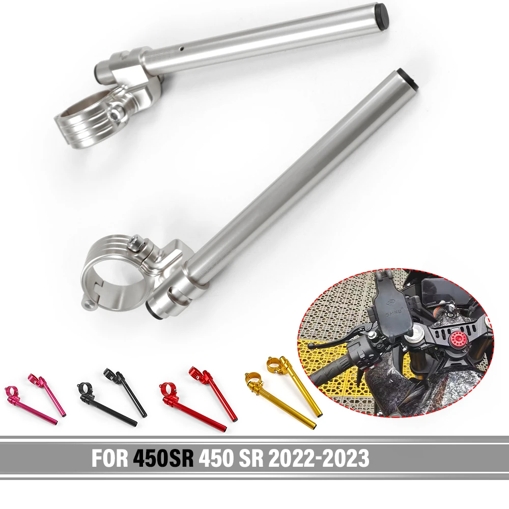 For CF450SR 450SR 2022 2023 2024 Motorcycle Accessories Clip On Ons Handle Bar Handlebars Fork Tube Plate Board Lower Handle Bar
For CF450SR 450SR 2022 2023 2024 Motorcycle Accessories Clip On Ons Handle Bar Handlebars Fork Tube Plate Board Lower Handle Bar