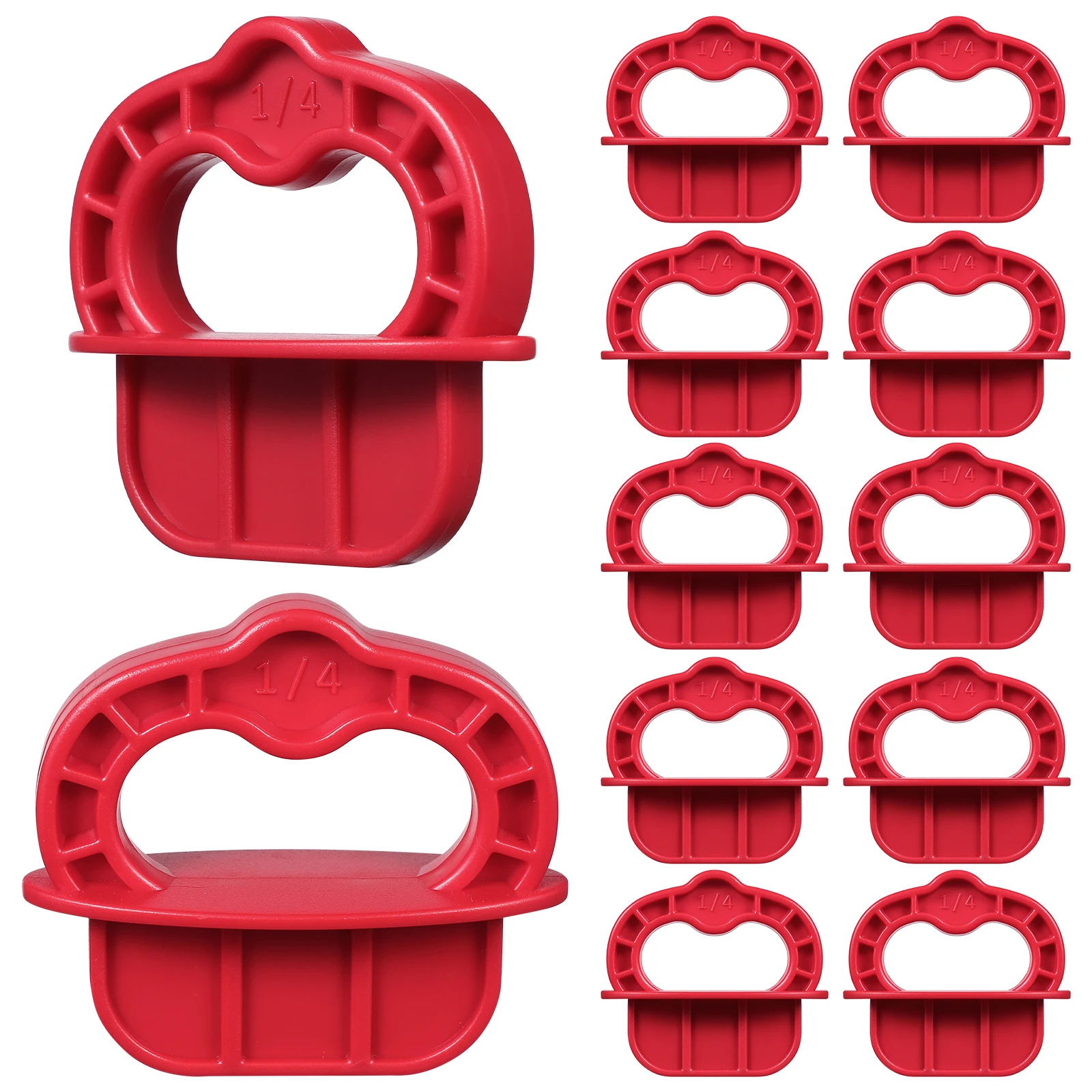 12pcs Deck Board Spacer Rings 1/4 Inch Red Mezzanine Tool Decking Spacers Gardening Floor Boards Installation DIY
12pcs Deck Board Spacer Rings 1/4 Inch Red Mezzanine Tool Decking Spacers Gardening Floor Boards Installation DIY