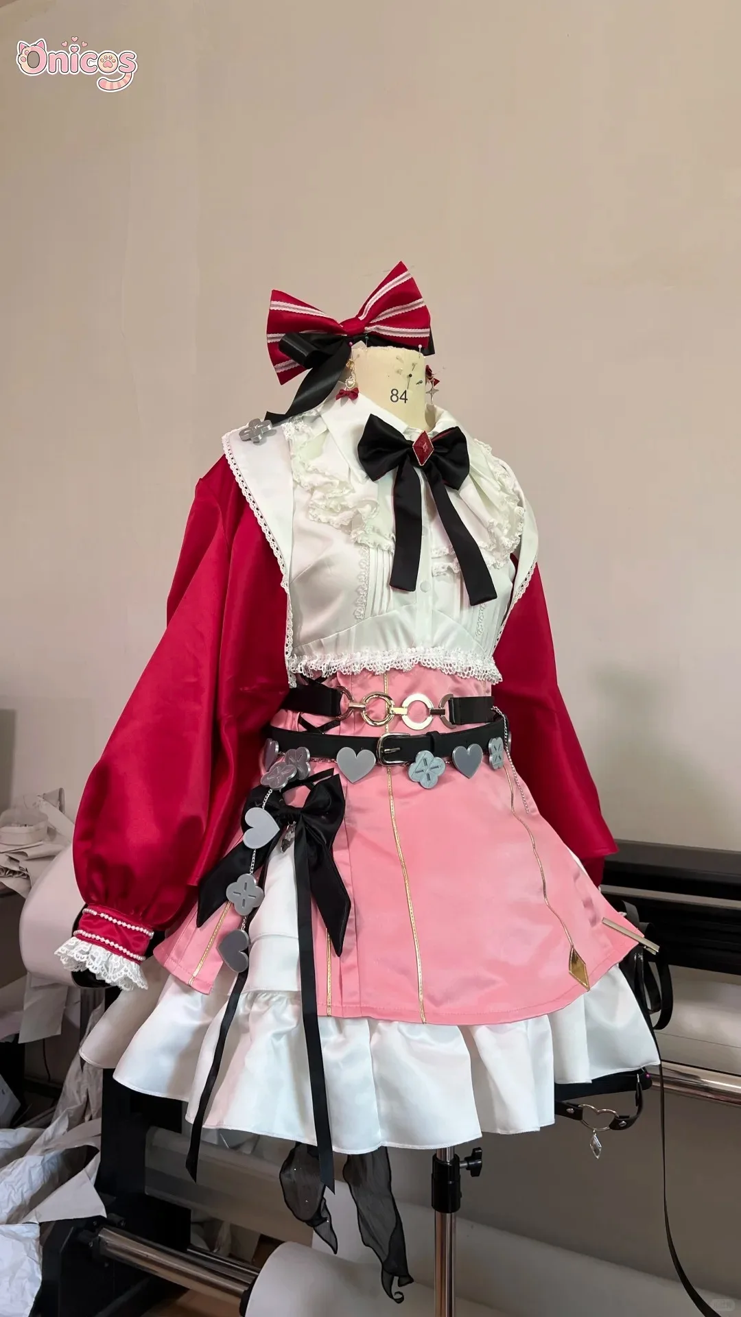 Wuthering Waves Carlotta Montelli Crysis × PIZZA-LA Cosplay Costume Women Dress For Halloween Carnival Role Play Clothes Onicos
Wuthering Waves Carlotta Montelli Crysis × PIZZA-LA Cosplay Costume Women Dress For Halloween Carnival Role Play Clothes Onicos