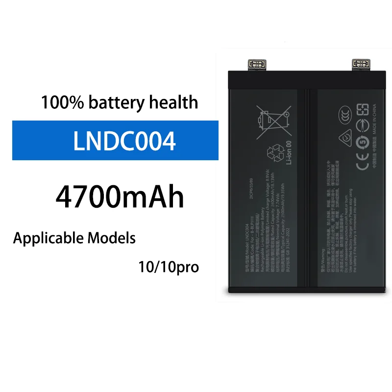 4700mAh High Capacity Replacement Battery For IQOO 10 IQOO 10 Pro Mobile Phone Long Standby Time Strong Endurance
4700mAh High Capacity Replacement Battery For IQOO 10 IQOO 10 Pro Mobile Phone Long Standby Time Strong Endurance