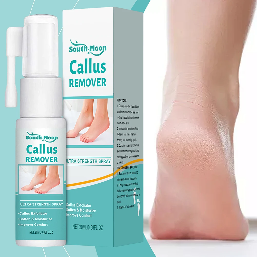 Foot Cutin Spray,Foot Scab Removal,Callus Softener,Skin Cleaning, Nourishing And Moisturizing External Care Spray,Foot Care
Foot Cutin Spray,Foot Scab Removal,Callus Softener,Skin Cleaning, Nourishing And Moisturizing External Care Spray,Foot Care