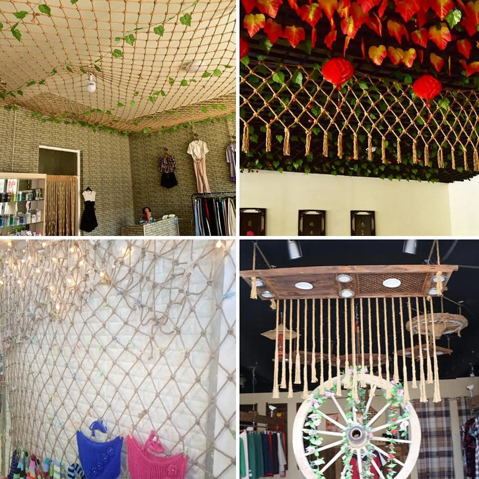 Ropes Net Easy to Install Twine Net for Outdoor Plants Climb Plant
Ropes Net Easy to Install Twine Net for Outdoor Plants Climb Plant