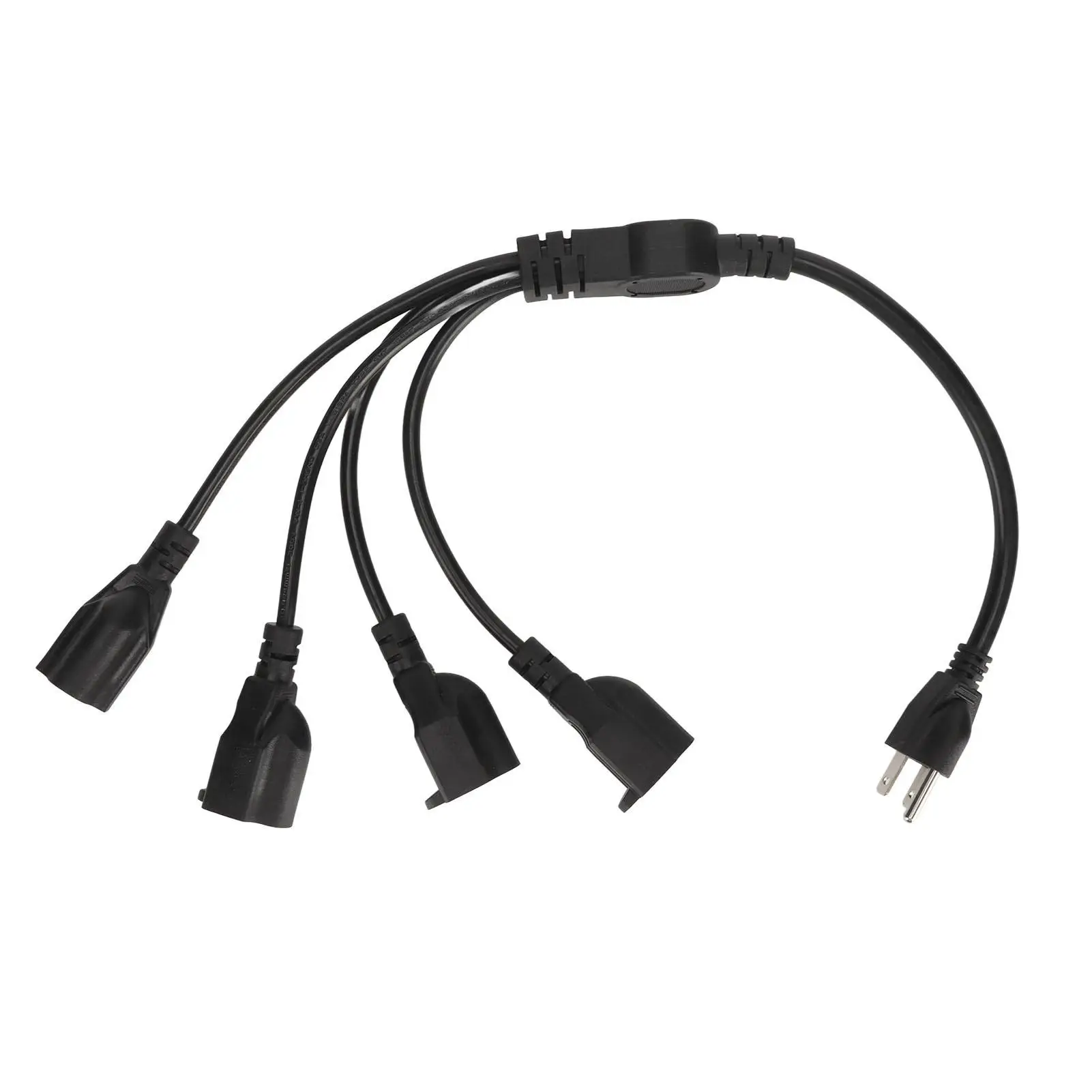 for Stage Light Power Cord Splitter 1 to 4 Extension Cable US Plug 16AWG/18AWG 100‑240V
for Stage Light Power Cord Splitter 1 to 4 Extension Cable US Plug 16AWG/18AWG 100‑240V