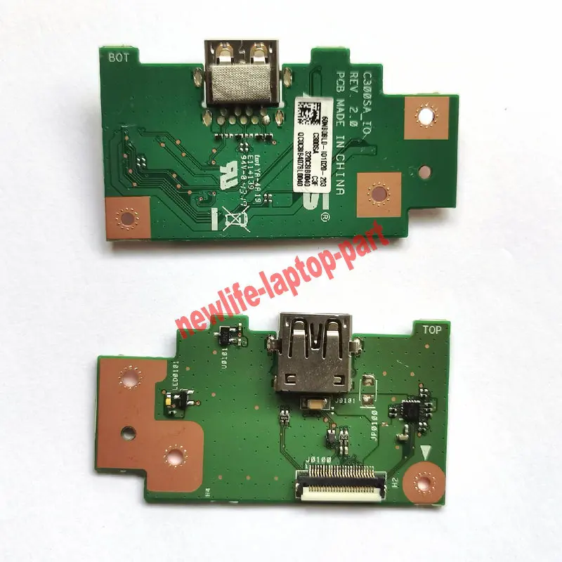 Оригинальная плата USB Sub IO для ноутбука ASUS C300S C300SA БЕСПЛАТНАЯ ДОСТАВКА
Оригинальная плата USB Sub IO для ноутбука ASUS C300S C300SA БЕСПЛАТНАЯ ДОСТАВКА