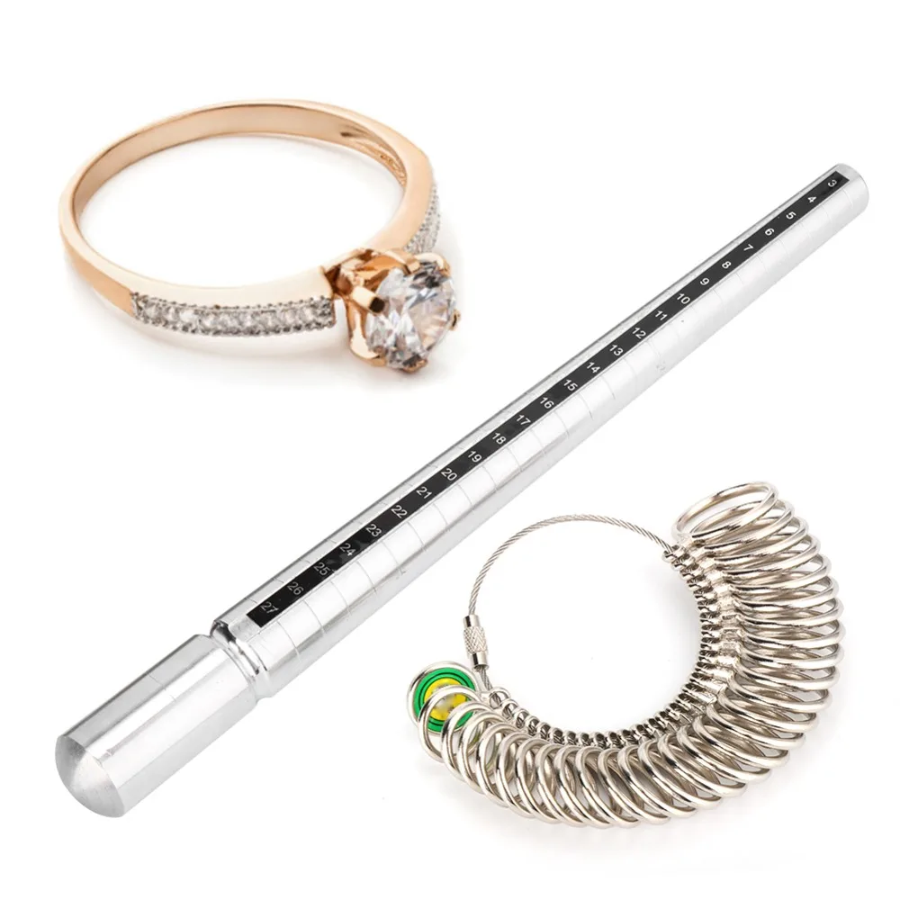 Accurate Japan Size Ring Sizer Stick Ruler Silver Color Finger Measuring Tool Jewelry Tool for Man or Women
Accurate Japan Size Ring Sizer Stick Ruler Silver Color Finger Measuring Tool Jewelry Tool for Man or Women