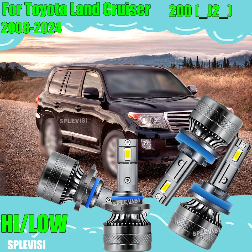 CANBUS Ready 20000LM 6000K Фара 200 Вт Автомобильная лампа для Toyota Land Cruiser 200 (_J2_) 2008-2024 2009 2010 2011 2012 2013 2014 
CANBUS Ready 20000LM 6000K Фара 200 Вт Автомобильная лампа для Toyota Land Cruiser 200 (_J2_) 2008-2024 2009 2010 2011 2012 2013 2014